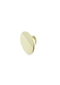 FREYA FULL MOON HAMMERED RING