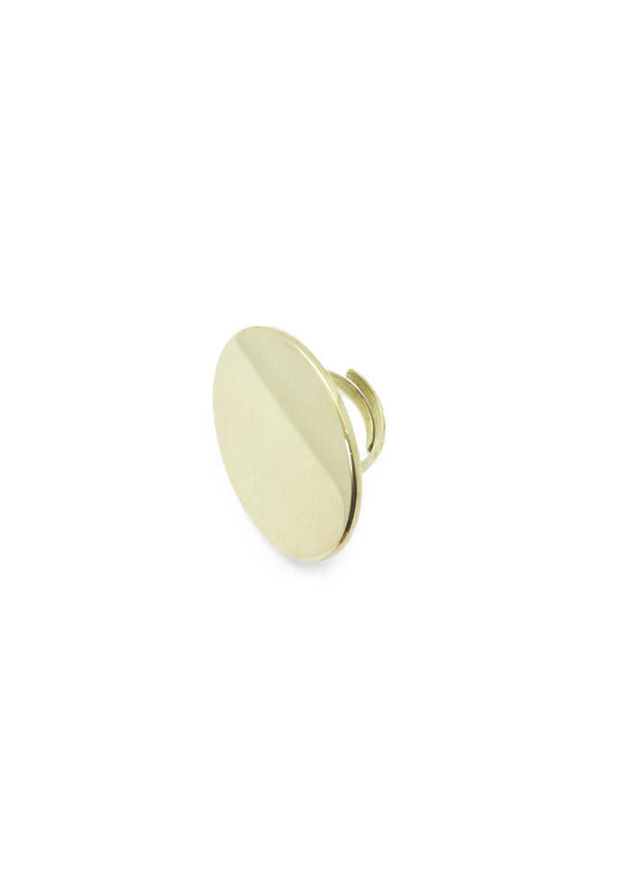 FREYA FULL MOON SMOOTH RING