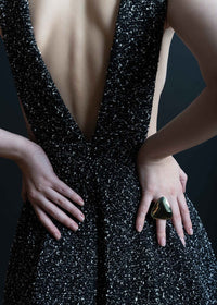 FREYA'S SISTER HAMMERED RING