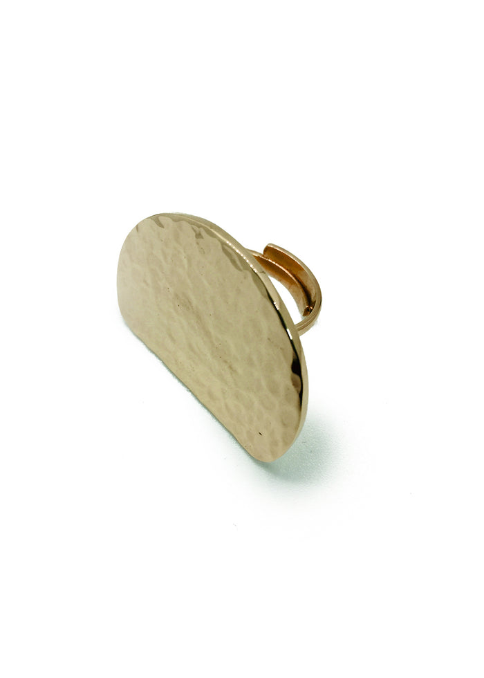 FREYA HAMMERED RING