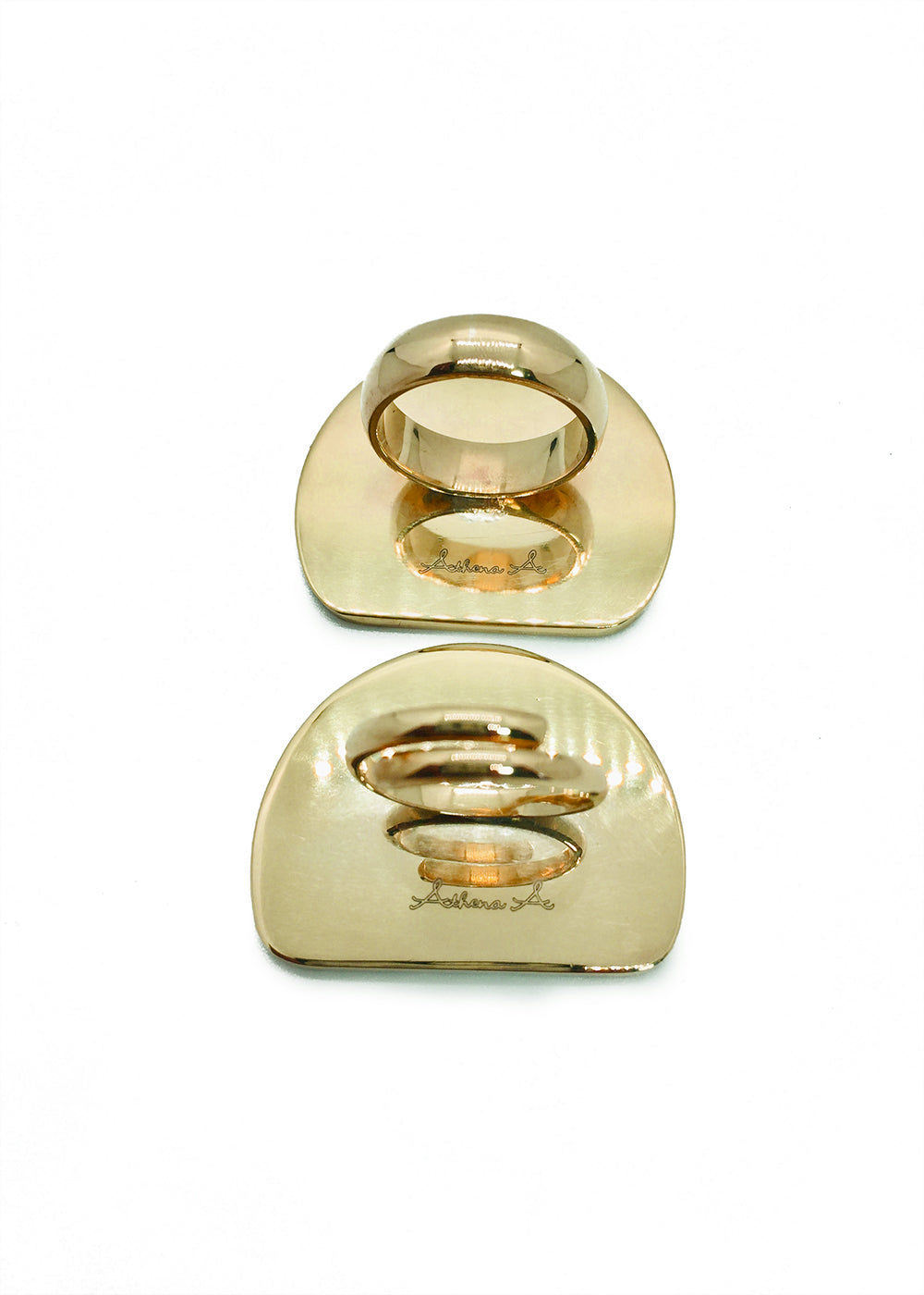 FREYA HAMMERED RING