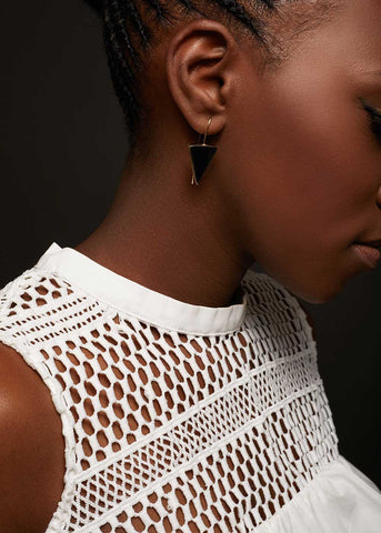 VENUS'S SISTER TEARDROP HOOPS